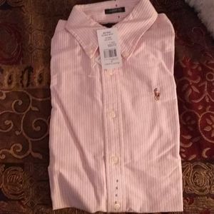 Ladies button down, long sleeved shirt
